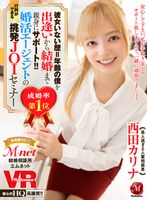 【痴女♡西田カリナ】【VR】成婚率100％！！ 彼女いない歴=年齢の僕を出逢いから結婚まで親身にサポート！！婚活エージェントの行列ができる挑発JOIセミナー 西田カリナ｜juvr00057